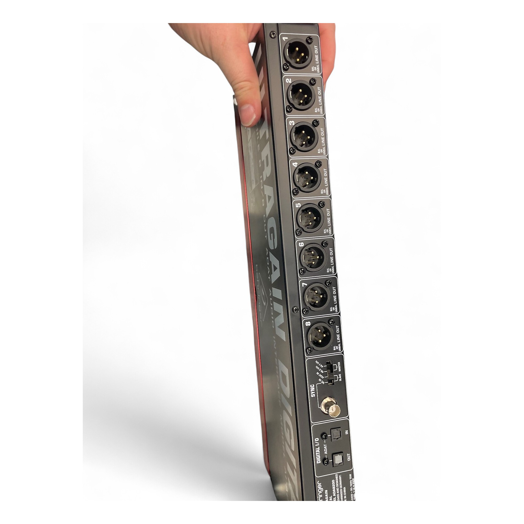 Used Behringer ADA8000 Ultragain Pro 8 Audio Converter