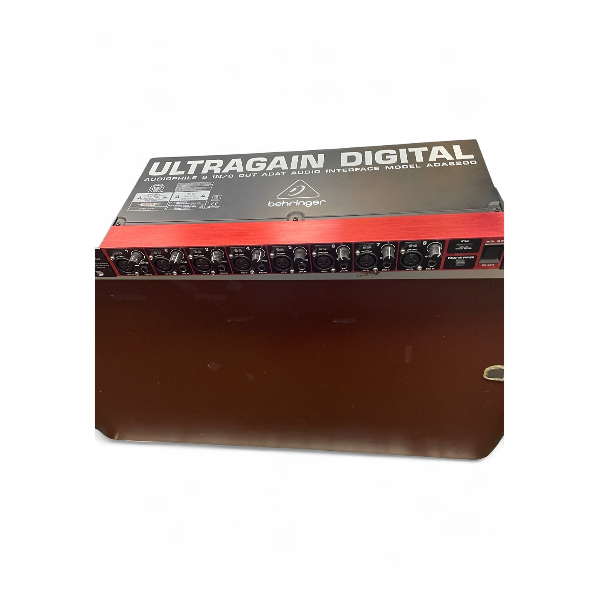 配信機器・PA機器・レコーディング機器 Behringer ULTRAGAIN PRO-8 ADA8000 Open Box Behringer ADA8000 Ultragain Pro-8 A/D/A Converter