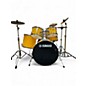 Used 2018 Yamaha 5 Piece Rydeen Yellow Drum Kit thumbnail
