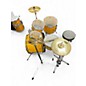 Used 2018 Yamaha 5 Piece Rydeen Yellow Drum Kit