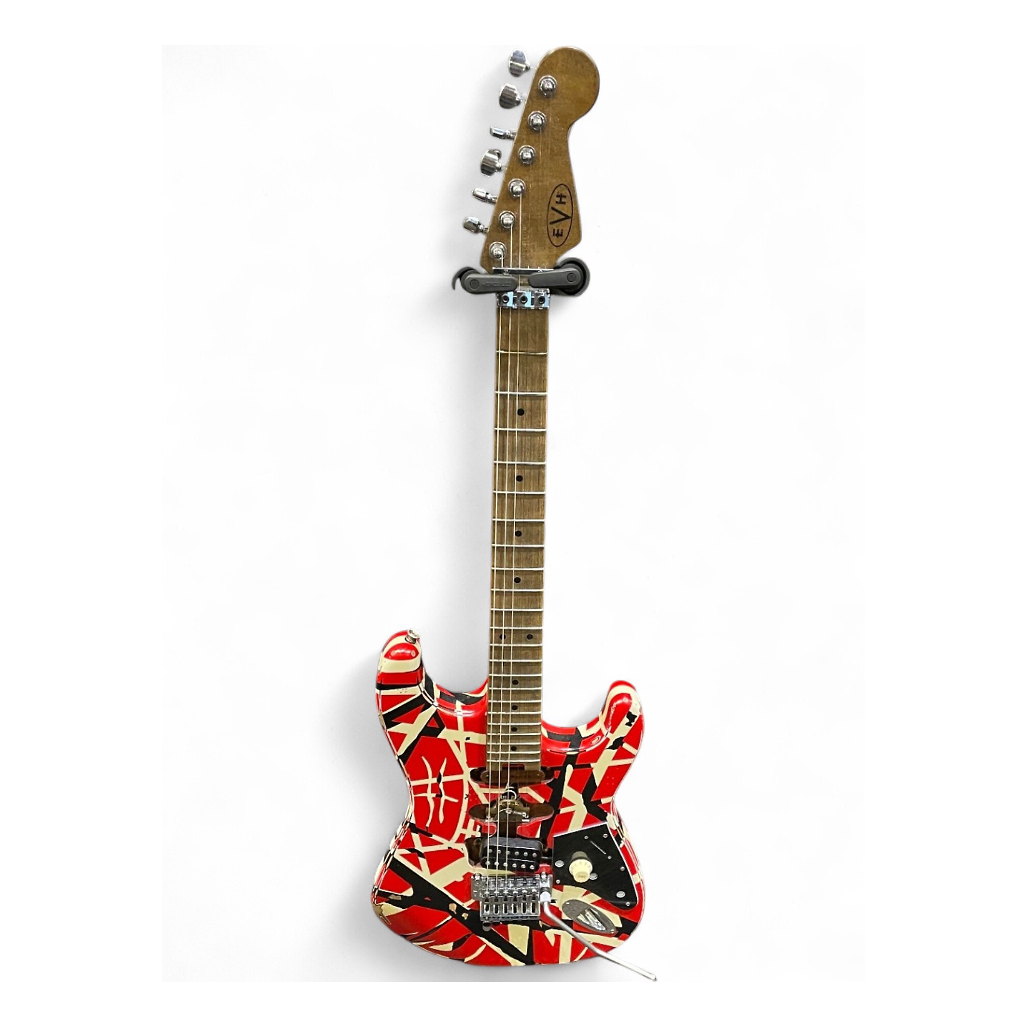Used EVH Striped Series Frankie striped Solid Body Electric