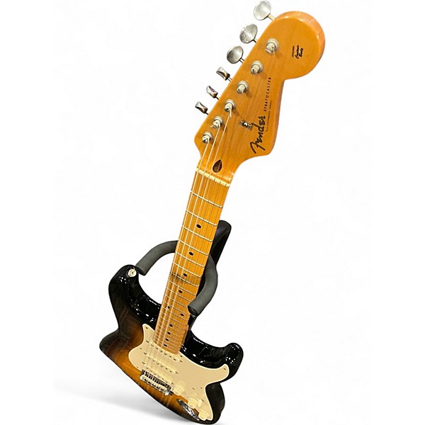 Used Fender Classic Player '50s Stratocaster 60th Anniversary 2 Tone Sunburst Solid Body Electric Guitar