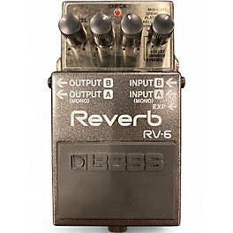Used BOSS RV6 Digital Reverb Effect Pedal