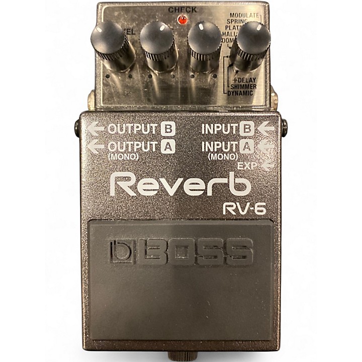 【aircraft】美品 BOSS Digital Reverb RV-6 BOSS RV-6 Digital Reverb – Found Sound