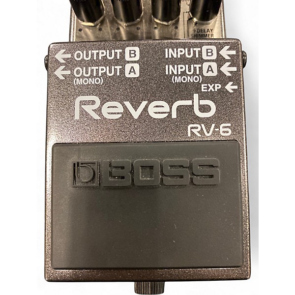 Used BOSS RV6 Digital Reverb Effect Pedal