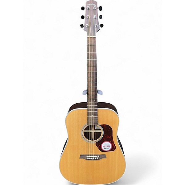 Used Walden NATURA D800E  Natural Acoustic Electric Guitar