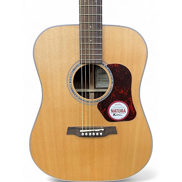 Used Walden NATURA D800E  Natural Acoustic Electric Guitar