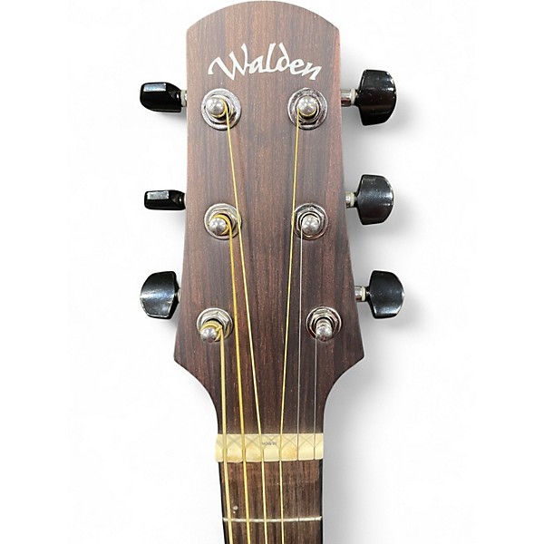 Used Walden NATURA D800E  Natural Acoustic Electric Guitar