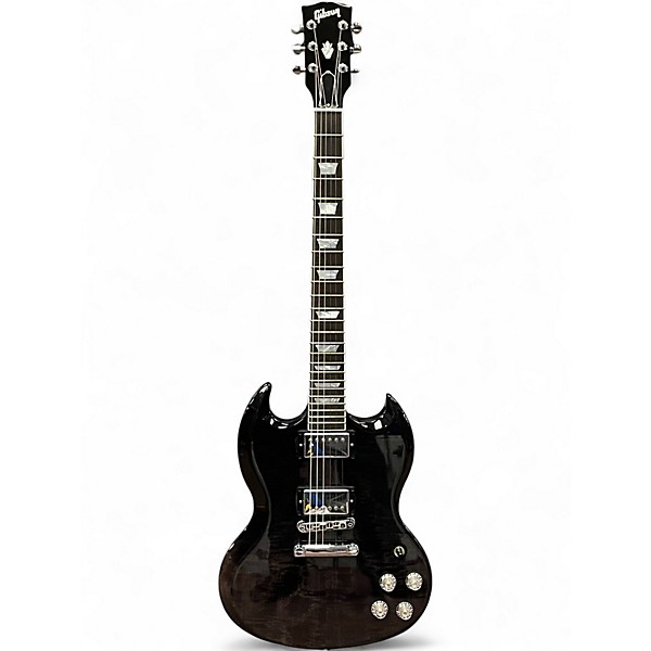 Used 2021 Gibson SG Modern Trans Black Solid Body Electric Guitar