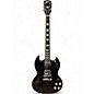 Used 2021 Gibson SG Modern Trans Black Solid Body Electric Guitar thumbnail