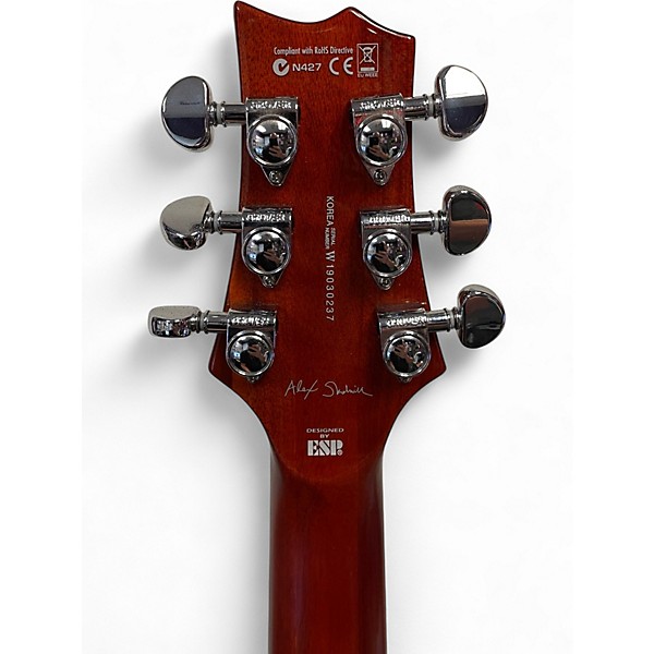 Used 2019 ESP LTD AS-1 FM Alex Skolnick Signature Lemon Burst Solid Body Electric Guitar