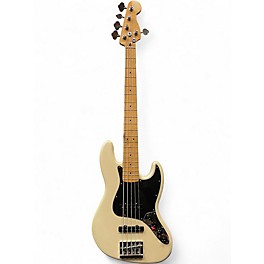 Used 2025 Fender Player II Modified Jazz 5 Olympic Pearl Electric Bass Guitar