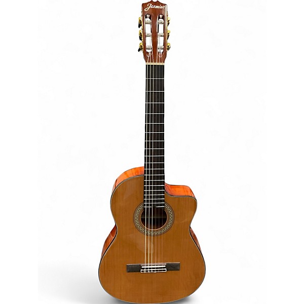 Used Jasmine JC27CE Natural Classical Acoustic Electric Guitar