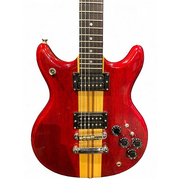 Used Peavey vp795 Red Solid Body Electric Guitar