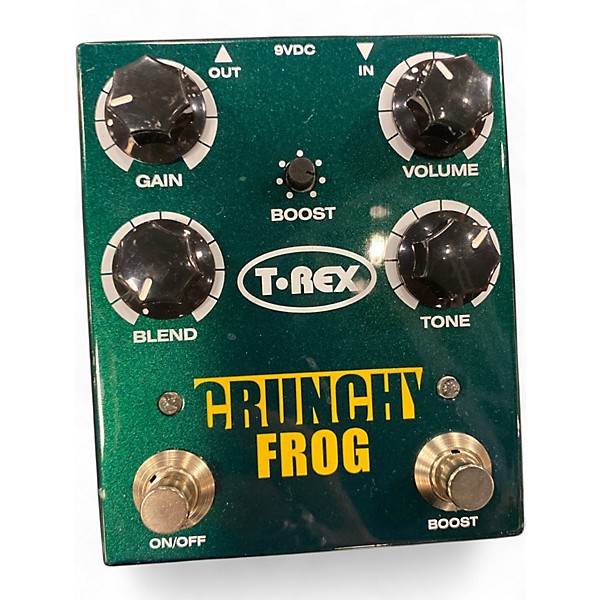Used T-Rex Engineering Crunch Frog Classic Overdrive Effect Pedal