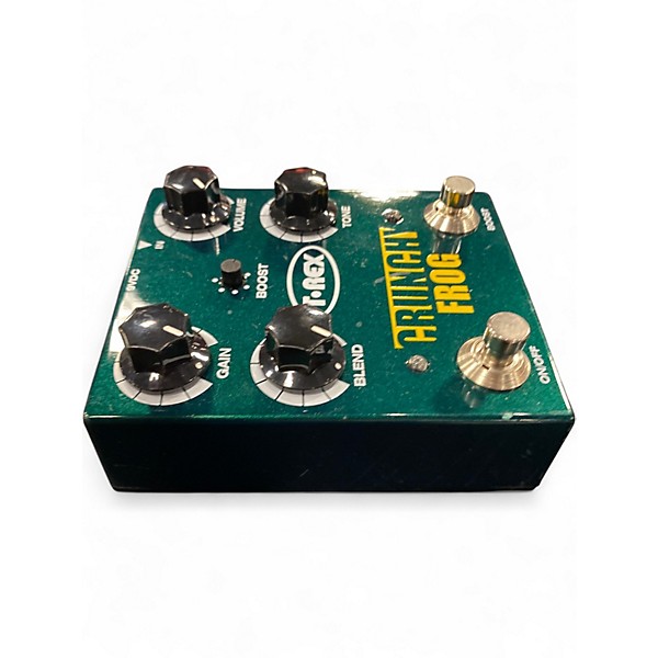 Used T-Rex Engineering Crunch Frog Classic Overdrive Effect Pedal