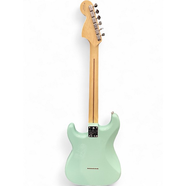 Used Fender Tom Delonge Signature Stratocaster Seafoam Green Solid Body Electric Guitar