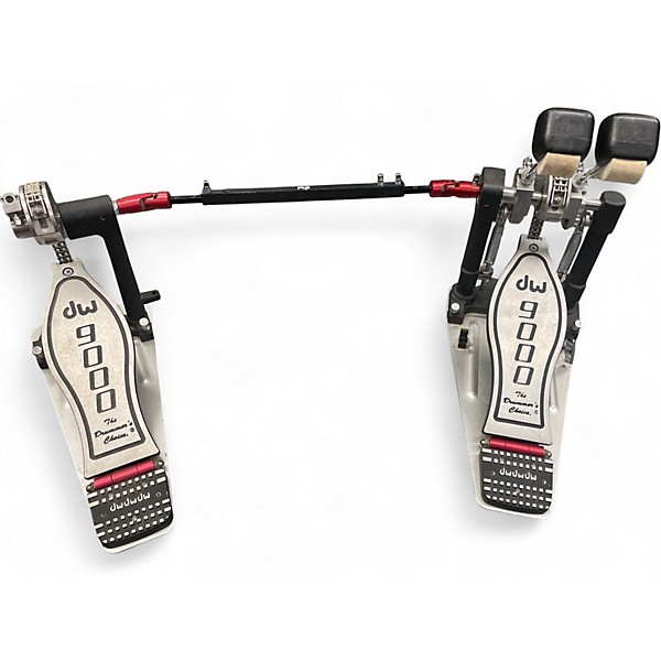Used DW 9000 Series Double Double Bass Drum Pedal