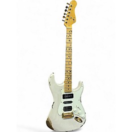 Used 2024 G&L Custom Shop Legacy Relic White Blonde Solid Body Electric Guitar