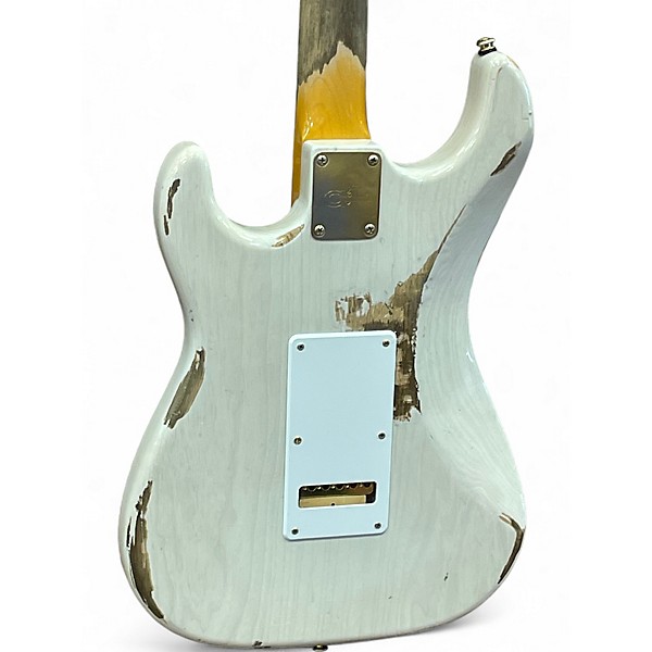 Used 2024 G&L Custom Shop Legacy Relic White Blonde Solid