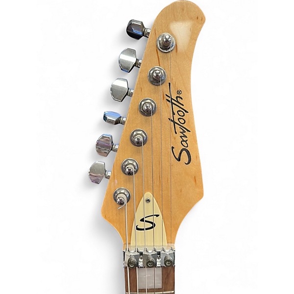 Used Sawtooth ES Hybrid Natural Solid Body Electric Guitar