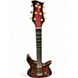 Used Wreck BLUE MORPHO Crimson Red Burst Hollow Body Electric Guitar thumbnail