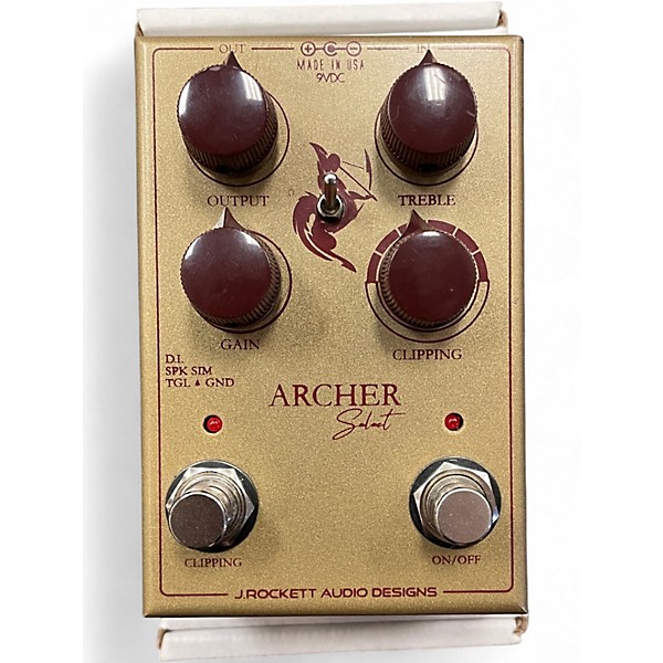 Used J.Rockett Audio Designs Archer Select Effect Pedal