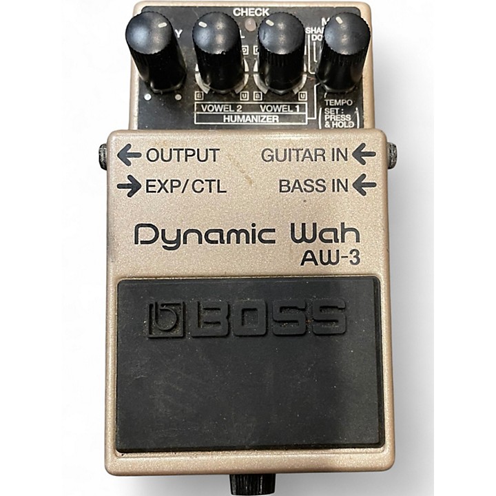 Used BOSS AW3 Dynamic Wah Effect Pedal | Guitar Center