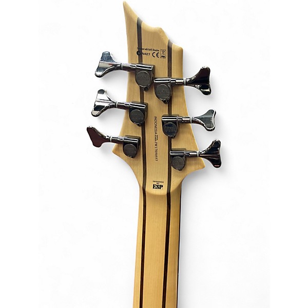 Used ESP LTD B206SM 6 String Natural Electric Bass Guitar