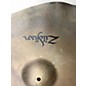 Used Zildjian 17in fx raw crash small bell Cymbal