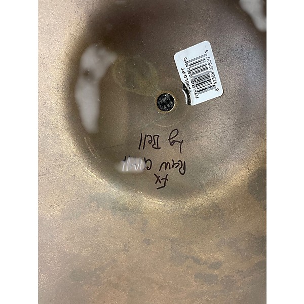 Used Zildjian 17in fx raw crash small bell Cymbal