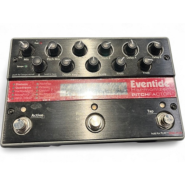 Used Eventide Pitch Factor Harmonizer Effect Pedal