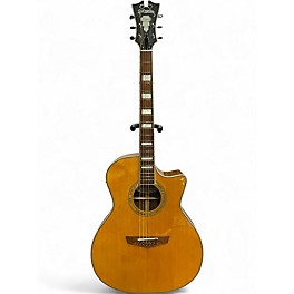 Used D'Angelico Premier Series Gramercy Antique Natural Acoustic Electric Guitar