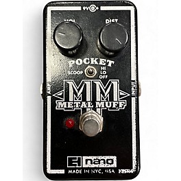 Used Electro-Harmonix Nano Pocket Metal Muff Distortion Effect Pedal