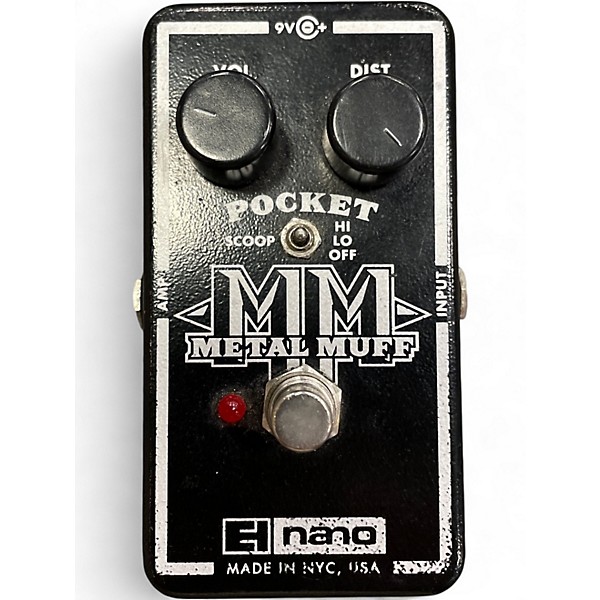 Used Electro-Harmonix Nano Pocket Metal Muff Distortion Effect Pedal