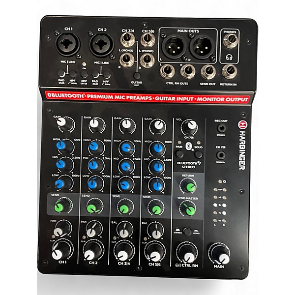 Used Harbinger L1402FX USB Unpowered Mixer