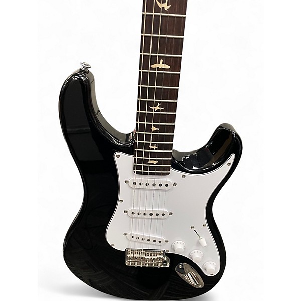 Used PRS SE Silver Sky Black Solid Body Electric Guitar