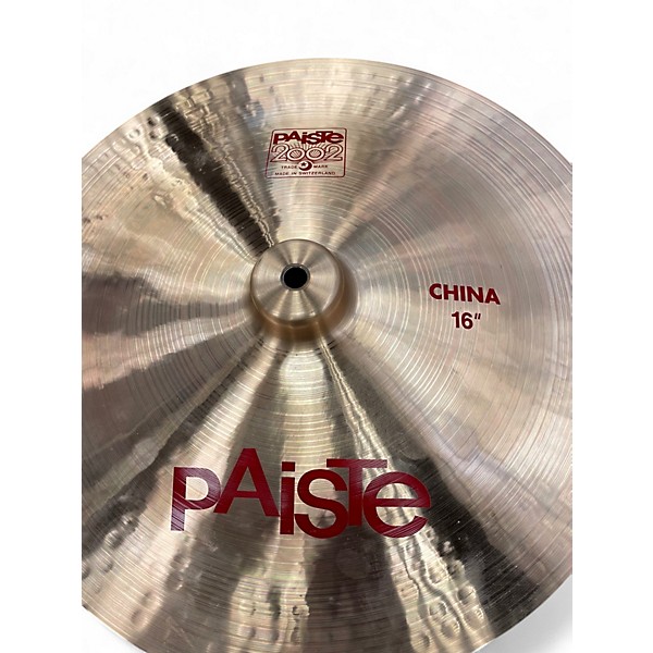 Used Paiste 16in 2002 Cymbal
