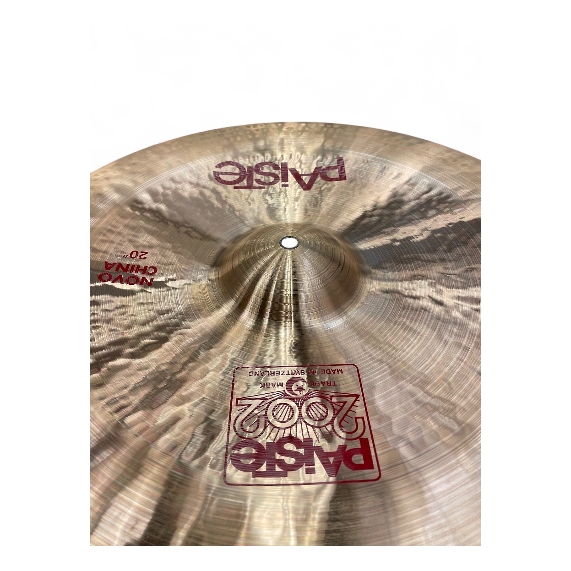みかんPAiSTE 2002 China 18インチ(バッグ付き) Paiste 2002 China Cymbal 18