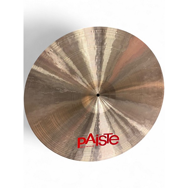 Used Paiste 22in 2002 Crash Cymbal