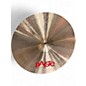 Used Paiste 22in 2002 Crash Cymbal