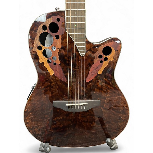 ギター OVATION CE48P TIGER EYE Celebrity Ovation Celebrity Elite CE48P-TGE Super Shallow Acoustic