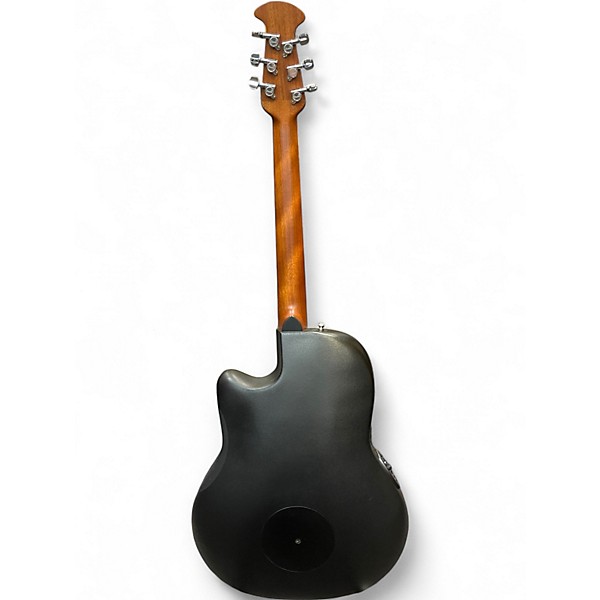Used Ovation CE48P Tiger Eye Acoustic Electric Guitar Tiger