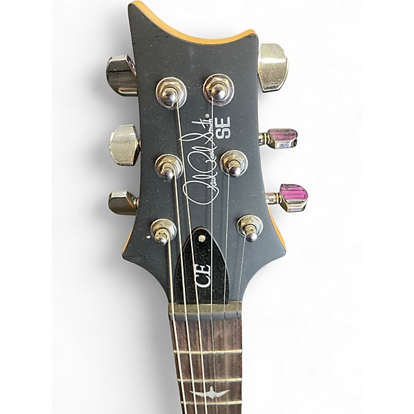 Used PRS se ce24 Burgundy Solid Body Electric Guitar