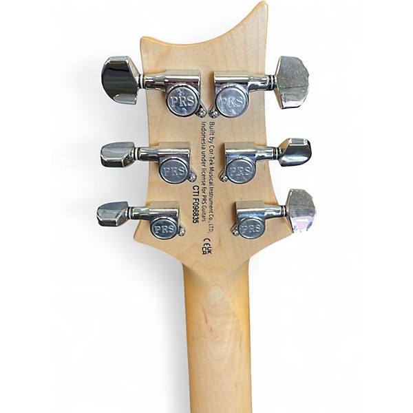 Used PRS se ce24 Burgundy Solid Body Electric Guitar