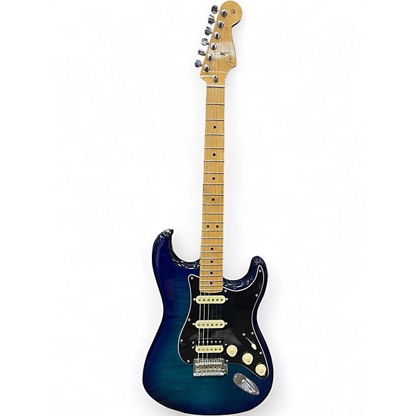Used Fender Player Stratocaster Blue Burst Solid Body Electric Guitar