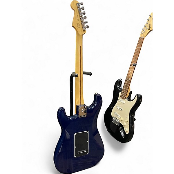 Used Fender Player Stratocaster Blue Burst Solid Body Electric Guitar