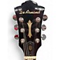 Used DeArmond M75T CHAMPAGNE SPARKLE Solid Body Electric Guitar