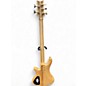 Used Schecter Guitar Research Stiletto Custom 5 String Natural Electric Bass Guitar