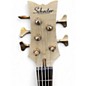 Used Schecter Guitar Research Stiletto Custom 5 String Natural Electric Bass Guitar